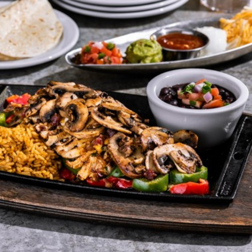 mushroom fajita